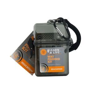 UST Learn and Live Way Finding Kit With 9 Cards Case and Compass